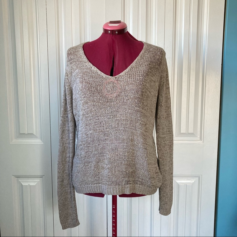 Loose knitted sweater